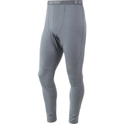 Pánské merino spodky SENSOR active šedá (Velikost M, Barva šedá)