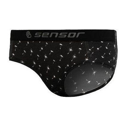 Dámské merino kalhotky SENSOR impress černá (Velikost M, Barva černá)