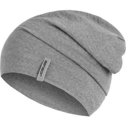 Čepice SENSOR Merino wool šedá (Velikost M, Barva šedá)
