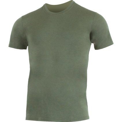 Pánské merino triko LASTING Chuan zelené (Velikost XL)