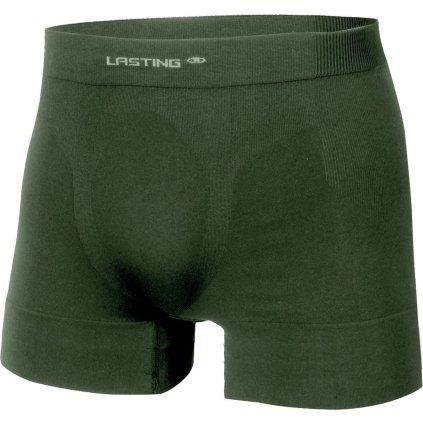 Pánské funkční boxerky LASTING Adam zelené (Velikost XXL/3XL)
