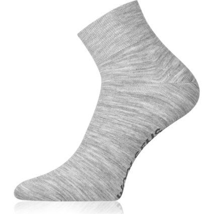 Merino ponožky LASTING Fwe šedé (Velikost XL)