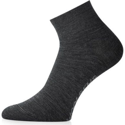 Merino ponožky LASTING Fwe šedé (Velikost XL)
