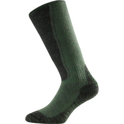 Merino ponožky LASTING Wsm zelené (Velikost S)