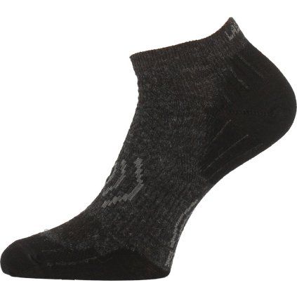 Merino ponožky LASTING Wts šedé (Velikost M)