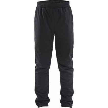 Dětské zateplené kalhoty CRAFT Core Warm XC Junior černé (Velikost 134)