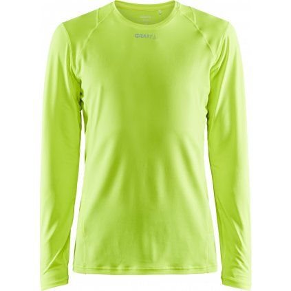Pánské funkční triko CRAFT Adv Essence LS žluté (Velikost XL)