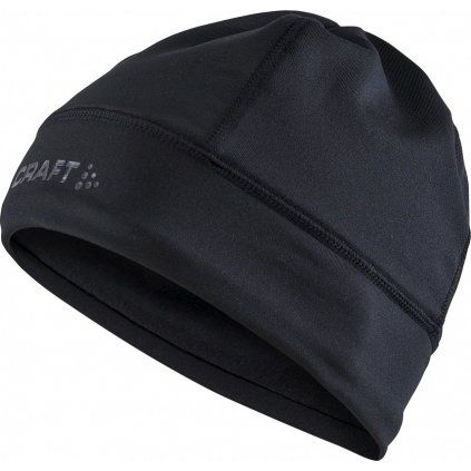 Unisex zateplená čepice CRAFT Core Essence Thermal černá (Velikost S-M)