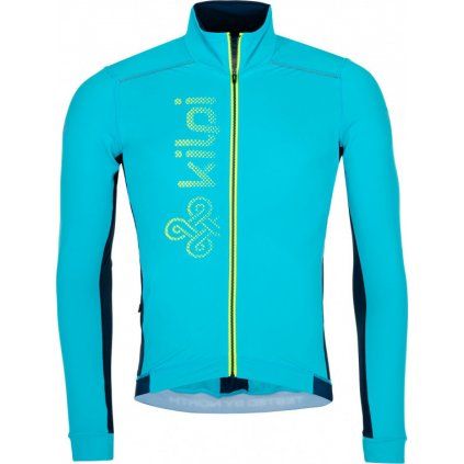 Pánský cyklo dres KILPI Campos-m modrá (Velikost M)