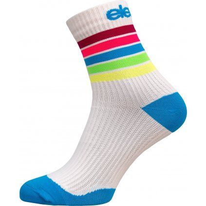 Kompresní ponožky ELEVEN Strada Stripe White (Velikost S (36-39))