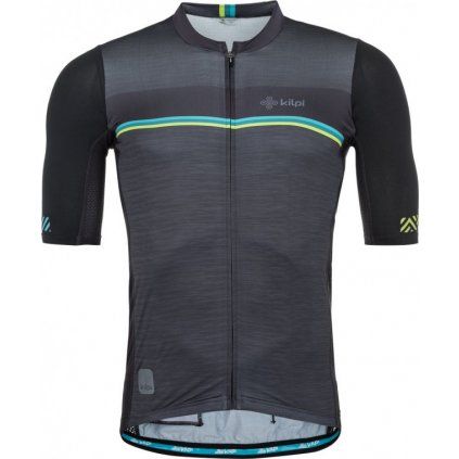Pánský cyklistický dres KILPI Tino černý (Velikost L)