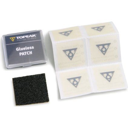 Samolepící záplaty TOPEAK Flypaper 6ks+brusný papír