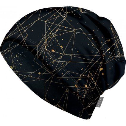 Dámská fleecová čepice UNUO spadená, Šperky (Velikost Dámská (56 - 58 cm))