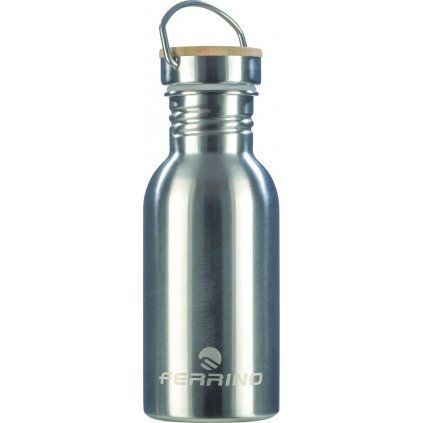 Ocelová láhev FERRINO Gliz Inox 0,5 L (Barva Ocelová)