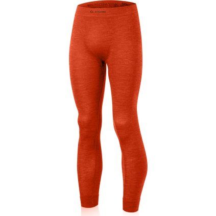 Pánské merino spodky LASTING Mateo oranžové (Velikost L/XL)