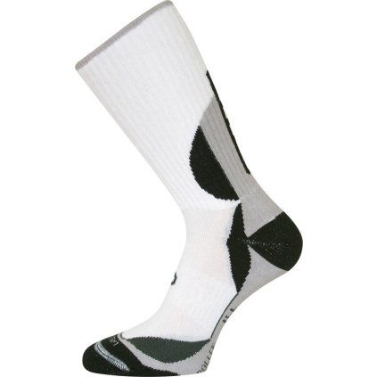 Unisex funkční ponožky LITEX Ill bílé (Velikost M)