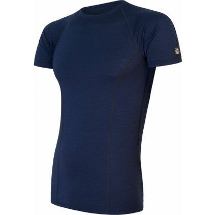 Pánské termo triko SENSOR Merino Active deep blue (Velikost S, Barva modrá)