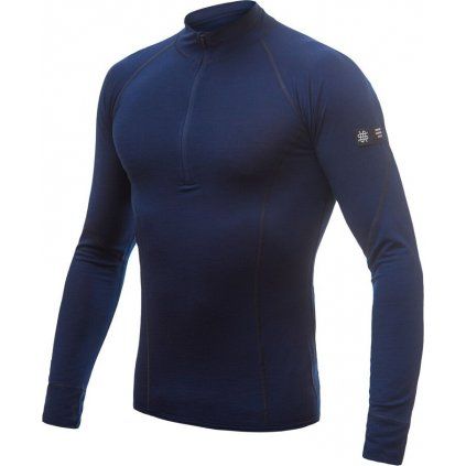 Pánské termo triko SENSOR Merino Active deep blue (Velikost XL, Barva modrá)
