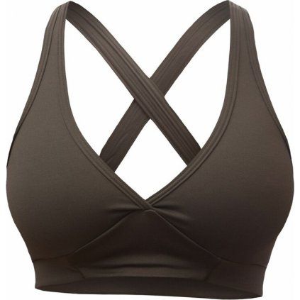 Dámská podprsenka SENSOR Infinity Eco olive green (Barva zelená, Velikost L)