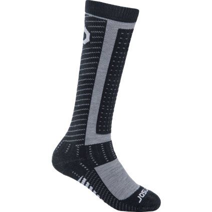 Lyžařské ponožky SENSOR Merino Pro černá/šedá (Barva černá, Velikost 9/11)
