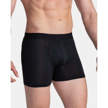 Pánské technické boxerky KILPI Nett duo pack šedé/černé (Velikost L)