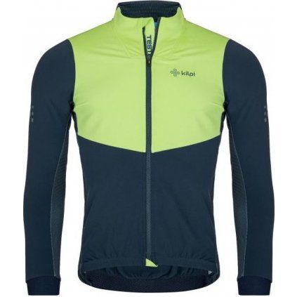 Pánský zateplený cyklistický dres KILPI Moveto tmavě modrý (Velikost L)