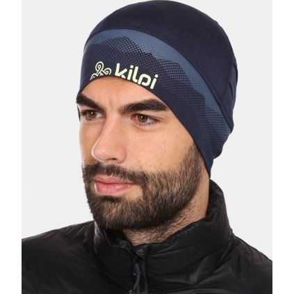 Unisex běžecká čepice KILPI Tail tmavě modrá (Velikost L)