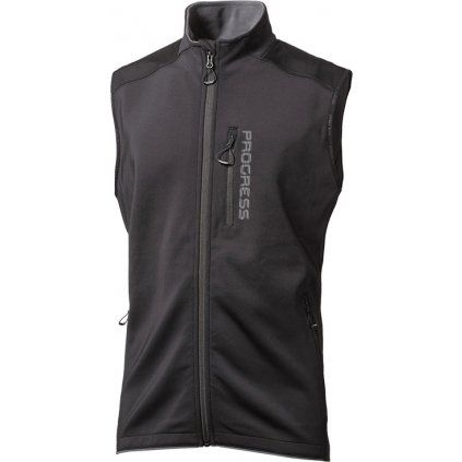 Pánská technická vesta PROGRESS Hunter Vest černá (Velikost S)