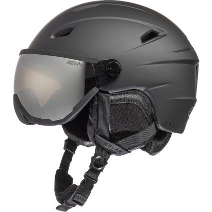 Unisex lyžařská helma RELAX Stealth černá (Velikost S)