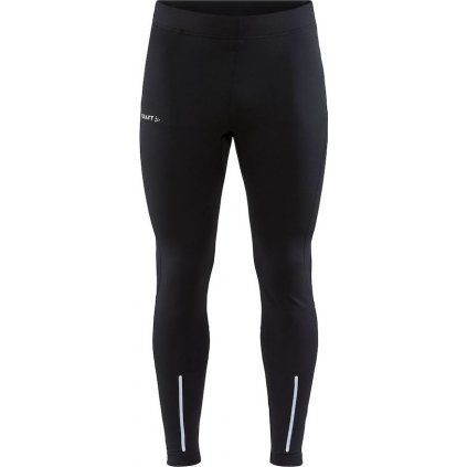 Pánské zateplené kalhoty CRAFT Adv Essence Warm Tights černá (Velikost S)