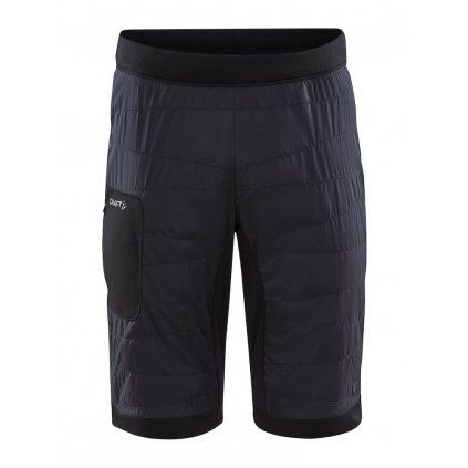 Pánské zateplené šortky CRAFT Core Nordic Training Insulate černá (Velikost S)