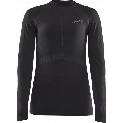 Dámské termo triko CRAFT Active Intensity Ls černá (Velikost XS)
