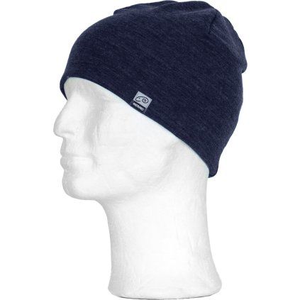 Unisex merino čepice LASTING Juny modrá (Velikost S/M)