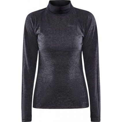 Dámské merino triko CRAFT Adv SubZ Wool Ls 2 černá (Velikost XS)