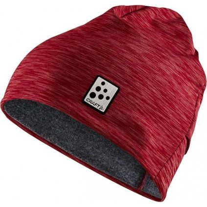 Funkční čepice CRAFT Adv Microfleece Ponytail růžová (Velikost UNI)