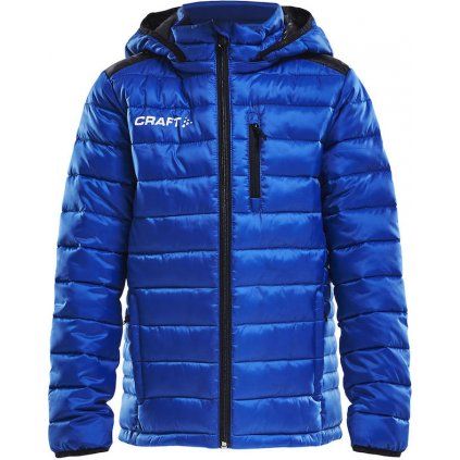 Dětská zateplená bunda CRAFT Isolate Jr modrá (Velikost 122)