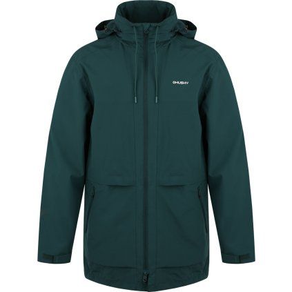 Pánský outdoorový kabát HUSKY Nevr M zelený (Velikost XXXL)