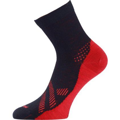 Unisex merino ponožky LASTING Fwt šedé (Velikost L)