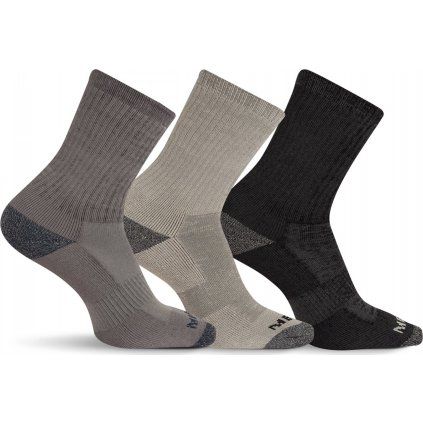 Ponožky MERRELL Wool Everyday Crew (3 pack) (Velikost S/M)