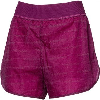 Dámské běžecké šortky PROGRESS Oxi Shorts fialové (Velikost XS)