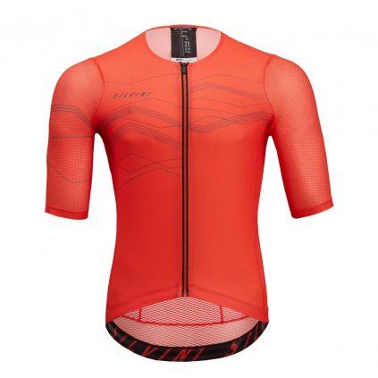 Pánský dres SILVINI Legno červená (Velikost XS)
