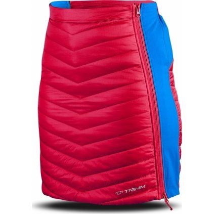 Dámská zateplená sukně TRIMM Ronda růžová/modrá (Velikost XS, Barva pinky/jeans blue)