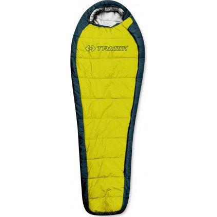 Spacák TRIMM Highlander žlutý (Velikost 185 cm, Orientace zipu Levý, Barva lagoon/ lemon)