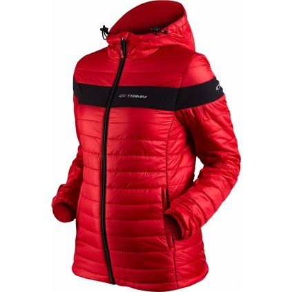 Dámská bunda TRIMM Credit Lady červená (Velikost XS, Barva red/ black)
