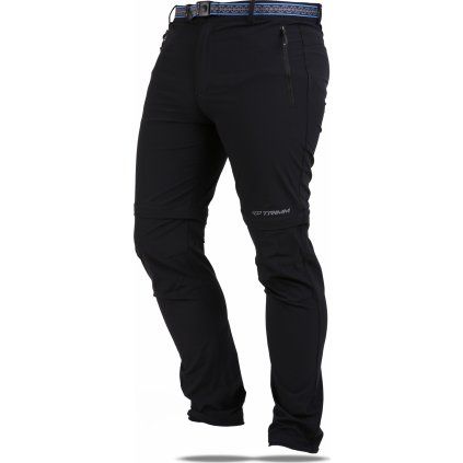 Pánské outdoorové kalhoty TRIMM Timero 2v1 černé (Velikost S, Barva grafit black)