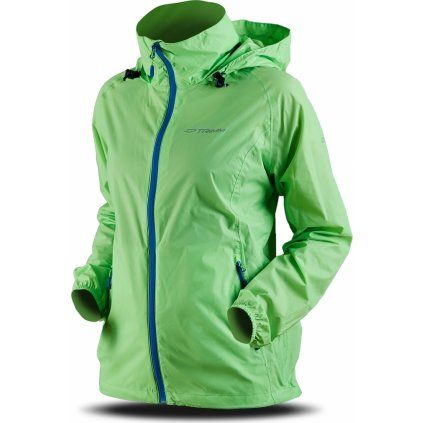 Dámská outdoorová bunda TRIMM Mark Lady zelená (Velikost XS, Barva signal green)