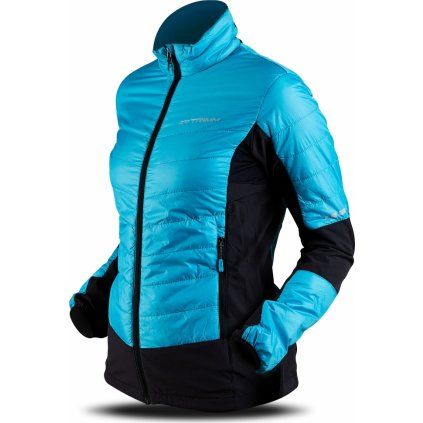 Dámská sportovní bunda TRIMM Zenona modrá (Velikost XS, Barva azure/grafit black)