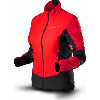 Dámská sportovní bunda TRIMM Zenona červená (Velikost XS, Barva red/ grafit black)