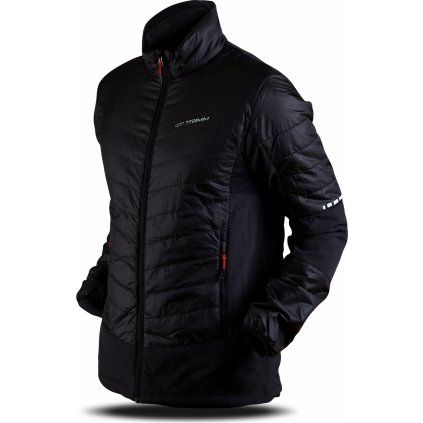 Pánská sportovní bunda TRIMM Zenon černá (Velikost S, Barva black/ grafit black)