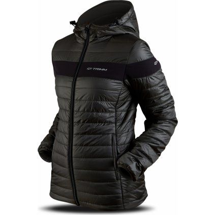 Dámská bunda TRIMM Credit Lady zelená (Velikost XS, Barva khaki/ black)